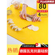 Mat for making steamed buns, silicone mat, household panel, chopping board, non-stick and panel large plastic rolling mat, green 65*45 overall thickened (comes with rolling pin + straps + cutting panel + oil brush