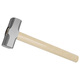 Paola wooden handle octagonal hammer 8 pounds large hammer blacksmith hammer wall hammer iron hammer stone hammer 7346