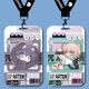 
The spell return to the Q version of Wujo Yuuwa, the student campus card set, bus subway card work permit, b16778 Fu Heihui, campus card set + long lanyard