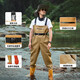 YogelTackle waders, half-length fishing pants, waterproof ultra-light rain pants, water shoes, one-piece full-body water jacket, wading suit, sea equipment