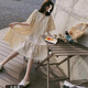 Yanting Eagle maternity dress summer long skirt Korean style European and American style summer hot mom fashion maternity dress women pink XL
