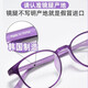 Moncarlo Lesebrille Frauen Koreanisch importierte Anti-Blau-Licht-Lesebrillen Frauen Mode HD mittleren Alters und ältere Superlichtbrillen Frauen [importierte Rahmen Südkoreas] 866 Frosted Purple Presbyopia 250 Grad [HD Anti-Blau-Licht]