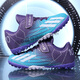 
Fashulin 2024 new children's football shoes for students boys Falcon TF broken nails Velcro women's breathable training shoes 6199 black and blue broken nails 29