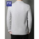 Romon -Männer gestrickte Strickjacke Männer Blazer Herren Frühling und Herbst Neue lose lockere dünne Anzug Halsband Wolle Top Beige L 170