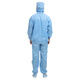 Xinweike dust-free clothing, anti-static clothing, hooded split clothing overalls, blue L [can be customized]