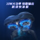 超人剃须刀电动刮胡刀男士10W剃胡须子刀旅行便携送生日男友RS7371 浅紫色+收纳包+三刀头+鼻毛器