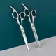 Zwilling (ZWILLING) household hairdressing scissors are sharp and durable, flat-cut tooth scissors, thinning scissors for hair cutting, durable and non-stuck, flat-cut hairdressing scissors
