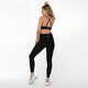 LORNA JANE Australian High Waist Tummy Lifting Hip Shaping Amy Mobile Phone Pocket Sports Full Length Yoga Sports Fitness Pants Women Black M