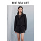 
THE SEA LIFE Ou Hai Yisheng Casual Sports Jacket Short Sunscreen Waterproof X15838 Black Mage S