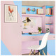 
Jingchao Fukang PVC waterproof self-adhesive wallpaper solid color dormitory instant sticker advertising lettering wall sticker furniture renovation dormitory dormitory rental wooden wardrobe wooden door renovation sticker 7029 light powder 45CM*10M super large