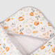 YEEHOO baby sleeping bag quilt newborn baby quilt 7A antibacterial newborn baby quilt warm, jump-proof, windproof and breathable Camellia Pumpkin-Four Seasons Recommended 18-22 90x90cm