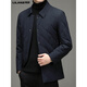 Lilang cotton-padded jacket autumn and winter light and warm cotton-padded jacket business men's stand-up collar middle-aged and elderly jacket cotton down jacket Astaxanthin 175/L