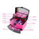 [70% neu] Barbie Barbie Kinderkosmetik Prinzessin ungiftige Make-up-Set-Mädchen spielen Haus Puzzle Toys Barbie Professionelle tragbare Make-up-Box