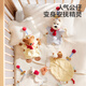 babycare sweet dream soothing towel teether newborn baby soothing toy plush doll hand puppet bite-leaf bear