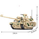 Blocs de construction Senbao 99a Tanteur de bataille principale Modèle Modèle Assemblée Blocs de construction Toys Toys Armored Vehicle Ornaments Boy's Children's Day Birthday Gift 99a Main Battle Tank / 203110
