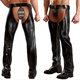 Men's Sexy Underwear Sexy Thong Men's Men's Open Crotch Free Peeling Leather Pants PU Leather Pants XL