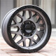 Cubo de rueda anti-Detachment White Qiang di KMC Adaptado al tanque Wrangler 300 Tank 500 Great Wall Cannon Prado Road Cruiser KMC719 (bronce 22.5 pulgadas 6.7J