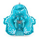 Robe de natation bébé Swimbobo, pas de robe de baignade gonflable, équipement de natation, baby shower, pantalon à eau, poche, bleu