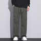 Qiao Yumeneng American Modemarke Arbeit Hosen Männer loser Herbst und Winter Fallschirmjaoperhosen 2024 Frühlings- und Herbst-Neu- und Freizeithosen 9856-Green M Händler 90110jin [Jin gleich 0,5 kg]