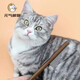 Yuanqi cute pet comb cat comb dog comb comb hair brush artifact stainless steel flea comb dog hair removal comb to remove floating hair, dense teeth 78 needles (20*2.7cm)