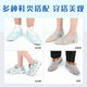 Miaojie Thickened Anti-slip Disposable Shoe Covers for Household Indoor Dustproof, Anti-slip, Unbreakable, Wear-Resistant and Durable Thickened Foot Covers Thickened Shoe Covers (100 pieces) 3 packs