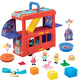 [80% neuf] Peppa Pig Toys Party Party Double-Decker Bus Set Children's's Children's's House, Boys and Girls Anniversaire Graduation Gift