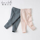
David BELLA (DAVE/BELLA) fashionable cartoon boy big pp pants children harem pants baby girl autumn clothes baby big butt trousers pink [DB16866] 73 cm (recommended height 66-73 cm)