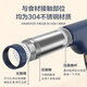 Bärennudelmaschine Home Nudel Pressmaschine Home Handheld drahtloser Nudel-Nudel-Pistole kleine elektrische vollautomatische multifunktionale Edelstahl-Thumblastenmaschine Thumblast Machine YMJ-K40Z7 [Langes Batteriemodell] 5 Arten von Gesichtsformen YMJ-A01V1