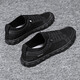 Changxiang Huili Old Beijing Clate Shoes Мужская обувь 2025 Летняя воздухопроницаемая мягкая подошва-сетчатая туфли Lazy People Peader Feed Casual Shoes Men FH-Jingyi-TL-915 Black 42