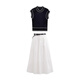 Robe d'été Yanlifen Vêtements pour femmes avec un ensemble complet de combinaisons de mode pour les femmes 2025 Robe de style nouveau de style Summer + Jupe [Set] 55/60 kg / L