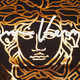 范思哲（VERSACE）T恤女棉质烫金美杜莎图案夏季短袖 黑色A85759 8806 3271 M/42