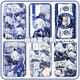 OUGEMAN (OUGEMAN) Genshin Impact Water God Fucaros Funinga Set Set Campus Campus Cards et Medium Cards School Cards et Certificate Set Funinga Z14065 [Set Set + Course de trousseau tressé blanc]