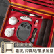 梅林笔庄文房四宝精品套装高档礼盒兼毫毛笔印章笔挂初学者国画书法入门学生全套笔墨纸砚文房升级礼盒套装