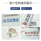 Bingxingmeng pure cotton white towel wholesale hotel beauty salon thickened Baotou cotton custom logo water-absorbent white towel 32 strands thickened 50g square 30*30