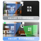 Qiao An dual-camera 10 million camera monitoring wireless wifi network high-definition night vision monitor 360 degrees no blind spots with night vision panoramic PTZ home AI monitoring mobile phone remote