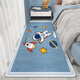 Gu Die Bedroom Carpet Bedside Rug Living Room Boy Children's Room Mat Home Room Bedside Reading Area Thick Bed Front Children's Fun Park-1H 60x160cm