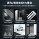 美的（Midea）饮水机家用上置式桶装水立式办公室双门防尘大储物柜饮水器银色 YR1518S-X 温热型