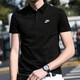 耐克（NIKE）男子运动套装 25夏季新款时尚棉质休闲短袖高尔夫POLO衫梭织短裤 黑/FN3895-010+DH7161-010 S/165