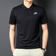 耐克（NIKE）男子运动套装 25夏季新款时尚棉质休闲短袖高尔夫POLO衫梭织短裤 黑/FN3895-010+DH7161-010 S/165