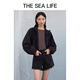 
THE SEA LIFE Ou Hai Yisheng Casual Sports Jacket Short Sunscreen Waterproof X15838 Black Mage S
