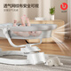 ULOP (ULOP) rocking chair baby rocking chair sleeping and coaxing baby artifact baby electric rocking chair newborn gift box baby supplies baby cradle rocking bed doll rocking chair-moonlight gray