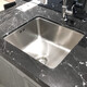 Fregadero de kohler 304 fregadero de acero inoxidable 304 acero inoxidable fregadero de acero inoxidable barra de la isla lavavajillas cuenca de cocina pequeña para un solo tanque 3884t cuenca de cocina de un solo tanque 丨 sin grifo