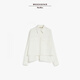 
Weekend Max Mara [Zhenxuan Huixiang] Spring and Summer Women's Patch Pocket Cotton Poplin Shirt 5111014106 White 36