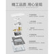 Delixi Medium Fünf-Open-Doppelkontrolle 118 CD691 White Series Wall Switch Panel-Anpassung