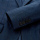 Announcement Bird Suit (Top) Business Plaid Wool Suit Men's KEBB243031S Blue 52B