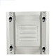 Tuteng Network Standard Computer Room Cabinet 22U Server Switch -Stromverstärker 600 Tiefe 600 Höhe 1250 mm grau und weiß RAL7035 Farbe TS.6622 Vorderglas Heck -Mesh -Tür vorne