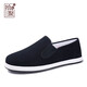 Shiju Frühlings- und Herbst-alter Peking-Stoffschuhe Herrenschuhe Wolle High-End-Traditionelle Stoffschuhe faule atmungsaktiv