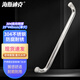 Hasdick Beijing warehouse delivery stainless steel bathroom glass door handle shower room bathroom door handle HKsq-60 304 bright extra thick 25*440mm (single)