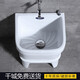 GuanMu mop pool household balcony bathroom floor basin mop pool rectangular mop pool floor-standing small trough pool Zhijie glaze 40cm manual drain