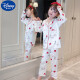 
Disney Girls Ice Silk Pure Cotton Pajamas Children's Summer Thin Medium and Large Children's Baby Set Spring and Summer Air Conditioning Home [Short Sleeve Trousers] 1049 Pink 150 S Size (suitable for weight 65-85 Jin [Jin equals 0.5 kg])
